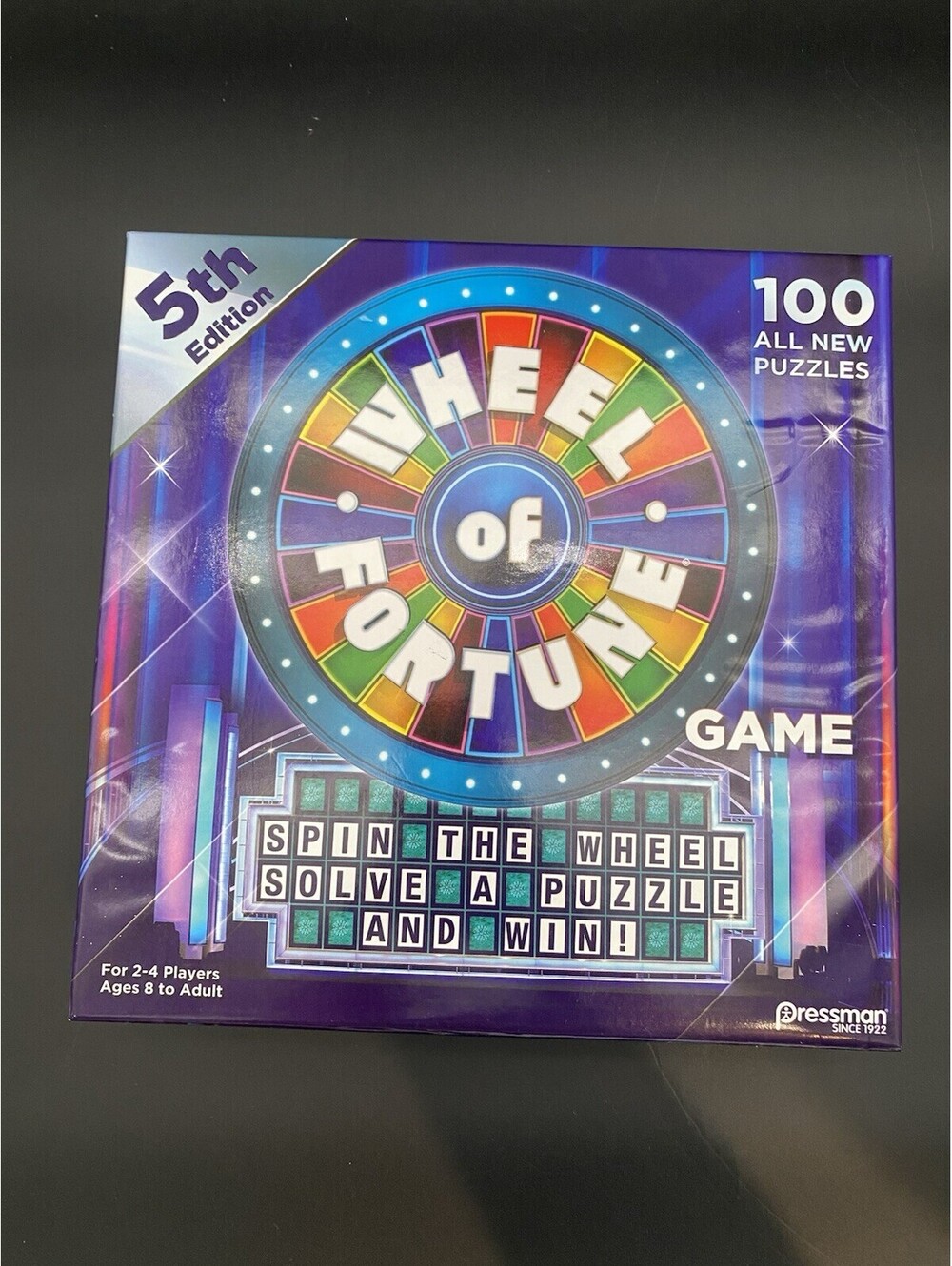 Wheel of Fortune 5th Edition Game - New - 2020 Pressman